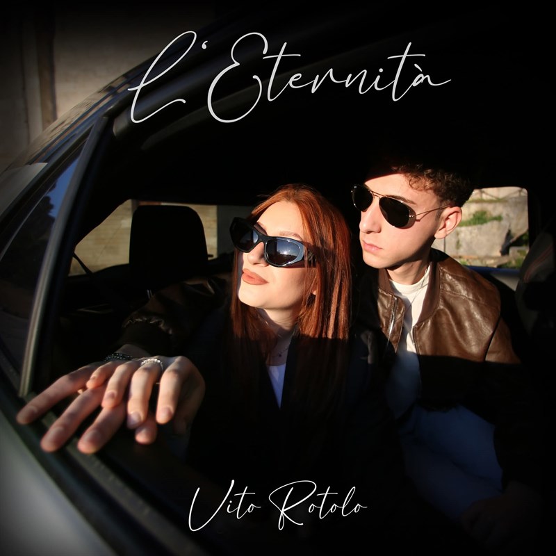 la locandina ufficiale del singolo "L'Eternità"