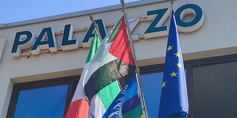 Invito ai sindaci di Laterza e Ginosa: «Esponete in municipio la bandiera della Palestina!»