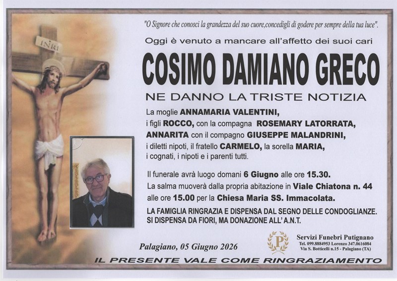 manifesto funebre