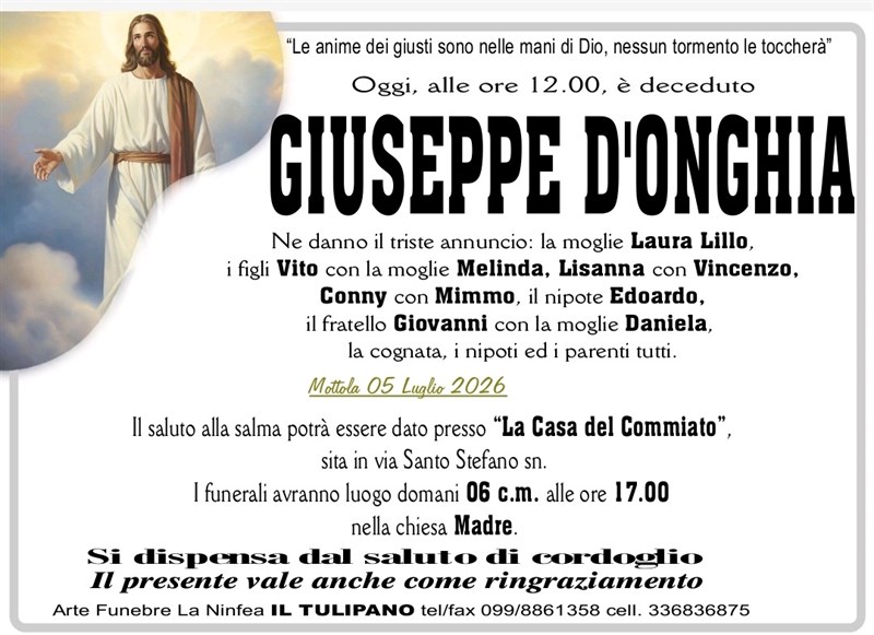 manifesto funebre