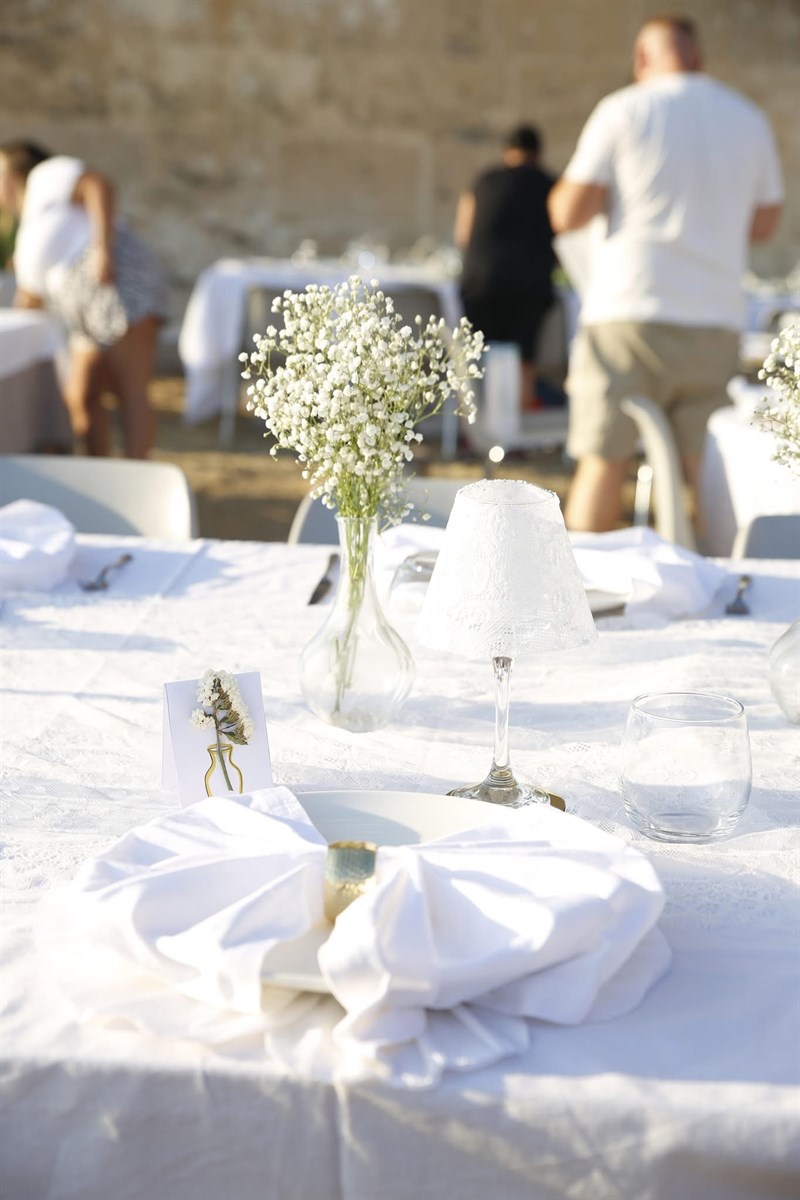 White Dinner: terza edizione all'ombra del castello