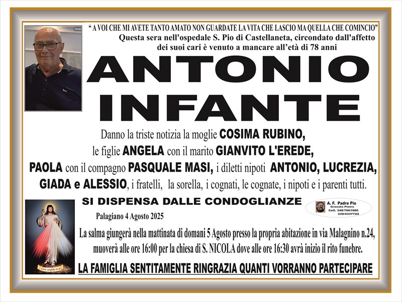 manifesto funebre