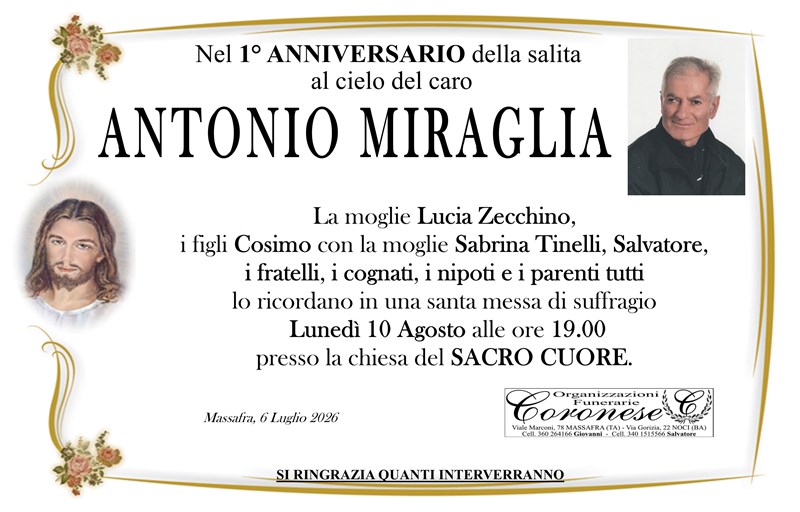 0 di ANTONIO MIRAGLIA