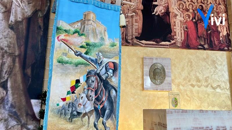 Palio della Mezzaluna: consegnato il drappo 2025 al rione Santa Caterina