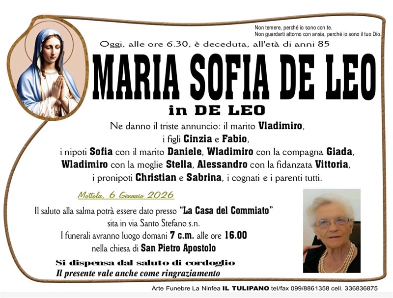 Maria Sofia De Leo