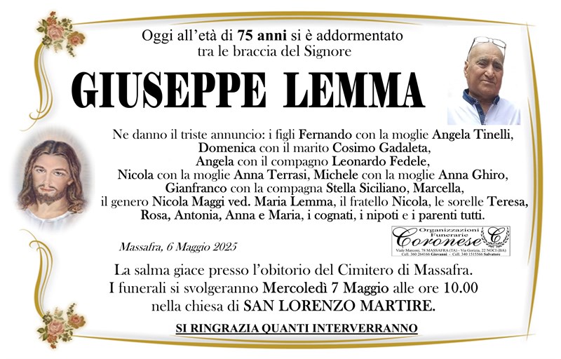 manifesto funebre