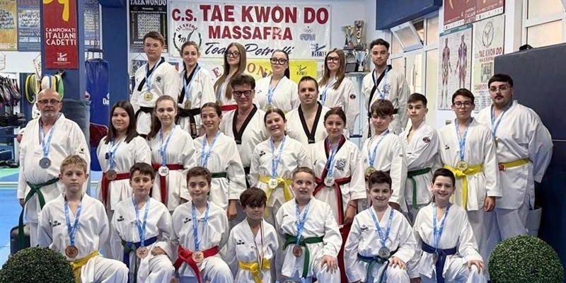 A Policoro pioggia di medaglie per la Taekwondo Massafra