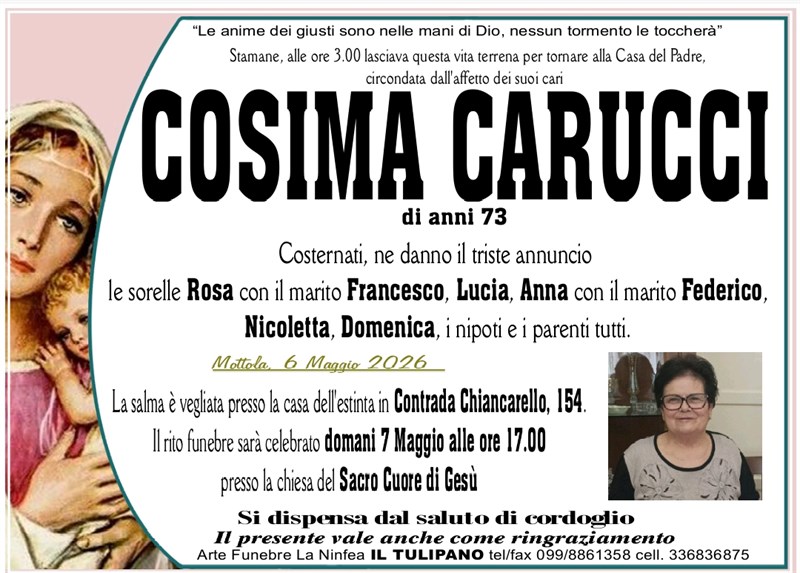 manifesto funebre