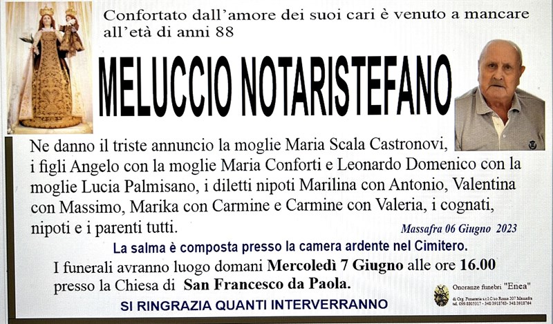 manifesto funebre