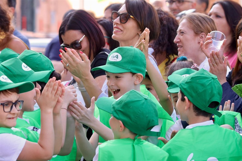 Bimbi in festa: atto finale di "Scuola in Fattoria"