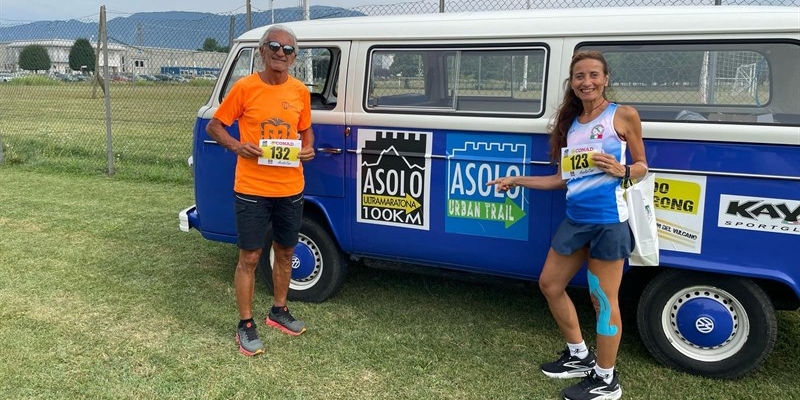 Sfida estrema sul Grappa: due massafresi completano la 100 km