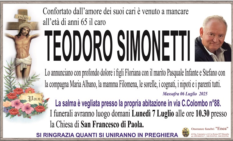 manifesto funebre