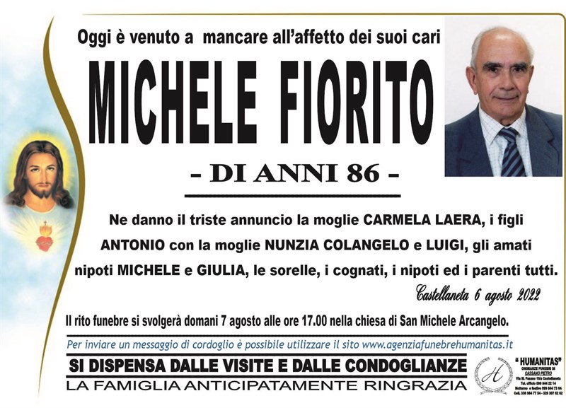 Trigesimo di Michele Fiorito