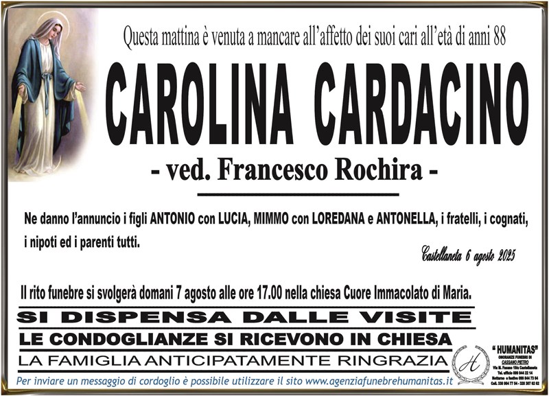 manifesto funebre