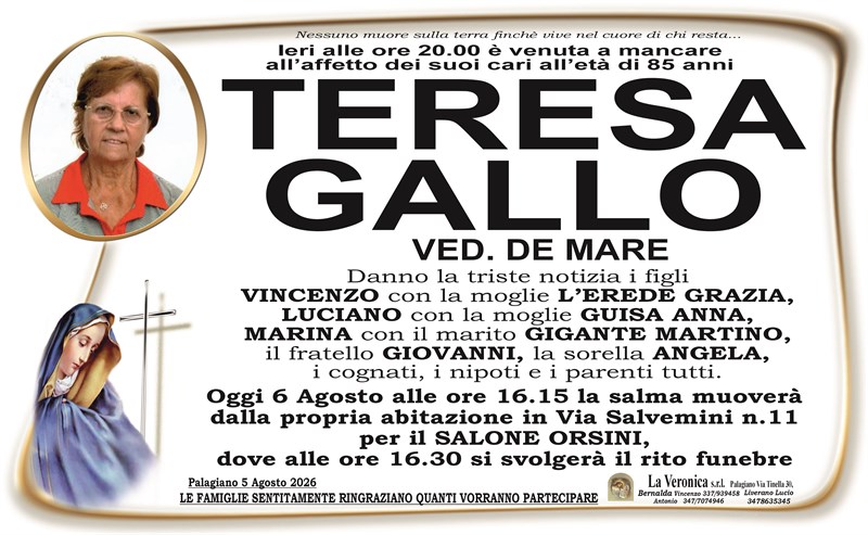 manifesto funebre
