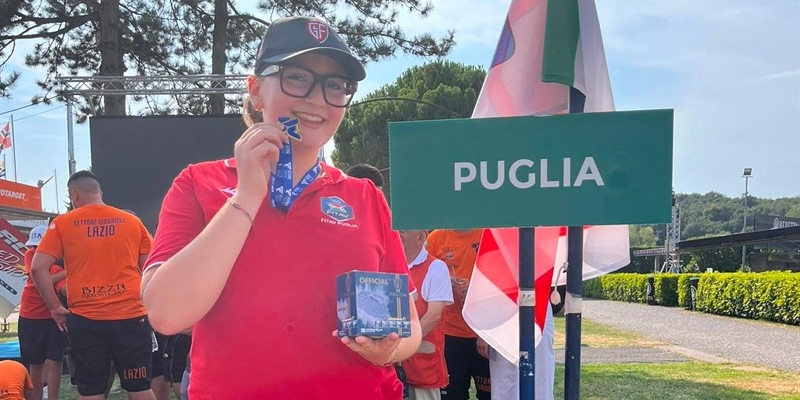 Massafra sul podio: la 13enne Francesca Nitti è d'oro