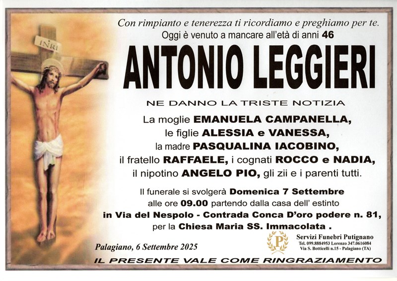 manifesto funebre