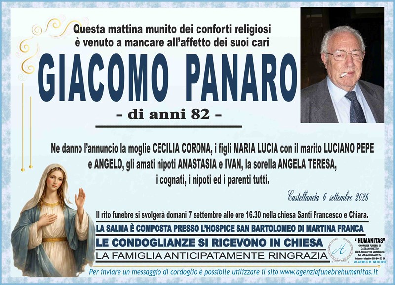 manifesto funebre