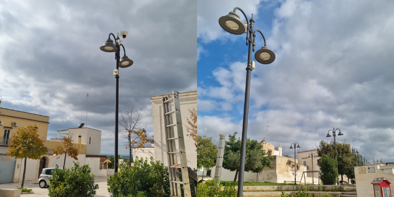 Telecamere nelle villette, avvio dei lavori in città