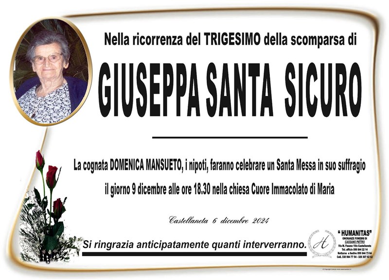 Giuseppa Santa Sicuro
