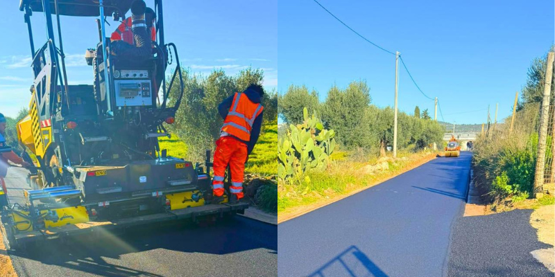 Contrada Magliari, conclusi i lavori: strada riaperta