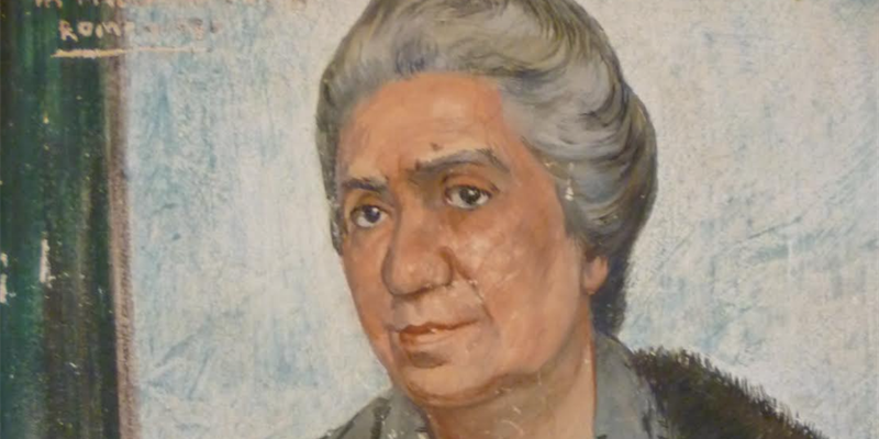 Matilde Festa Piacentini, Ritratto di Maria Cristina Forcella, madre di Matilde,
1930, collezione privata Matilde Festa Piacentini, Ritratto di Maria Cristina Forcella, madre di Matilde,
1930, collezione privata