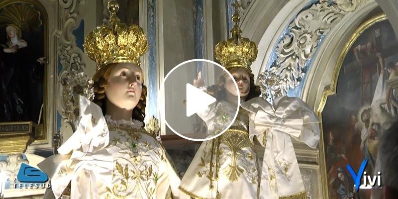 La statua della Madonna della Scala è tornata nella chiesa di San Benedetto