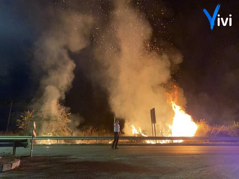 Incendio a Castellaneta