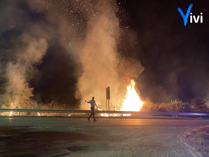 Incendio a Castellaneta