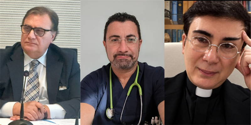 Da sinistra: Scalera, Bruni e Quaranta