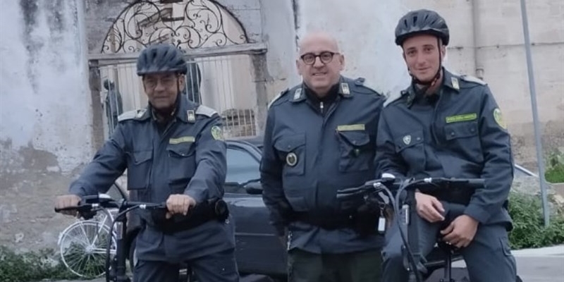 Avviato il controllo del centro storico con bici elettriche