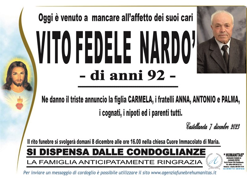 manifesto funebre