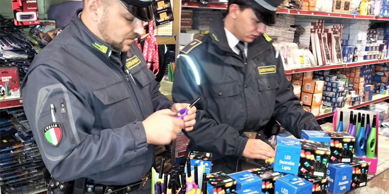 Prodotti potenzialmente pericolosi: maxi sequestro in provincia di Taranto