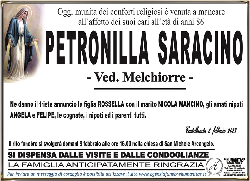 manifesto funebre