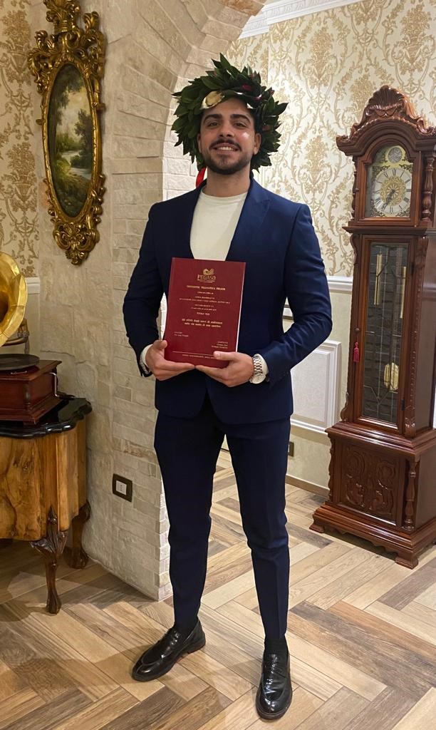 Congratulazioni a Giuseppe Ricci