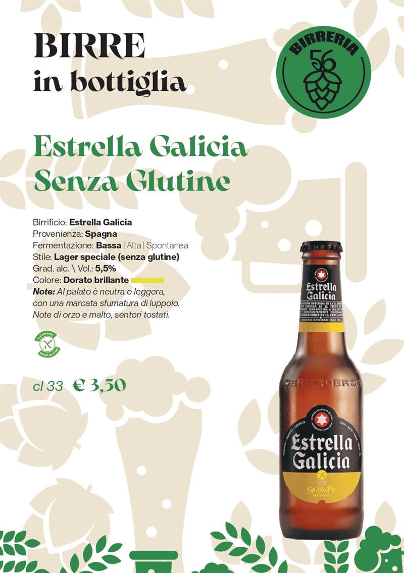 La proposta di Birreria 56
