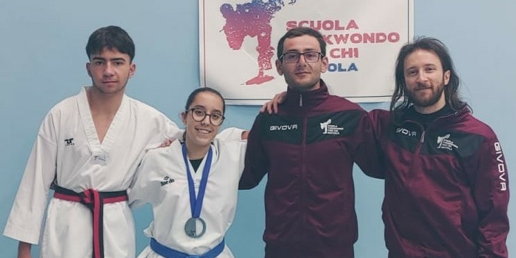 Taekwondo, due argenti regionali per la scuola Yom Chi