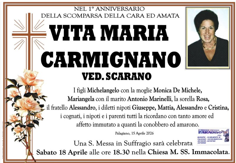 Vita Maria Carmignano