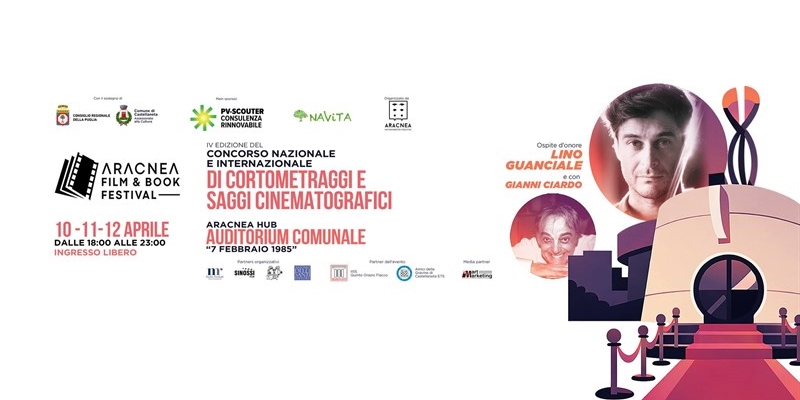 Al via la quarta edizione di "Aracnea Film and Book Festival"