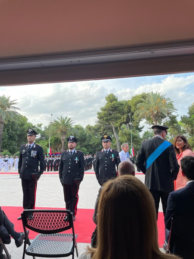 Encomio per i carabinieri della stazione di Laterza