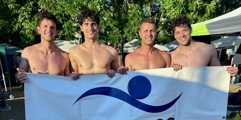 I 4 nuotatori dell’Albatros Sporting Club