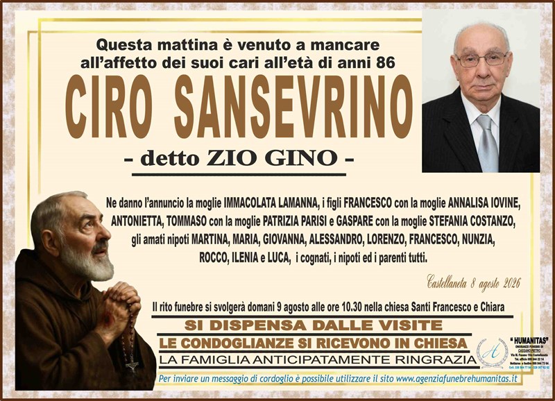 manifesto funebre