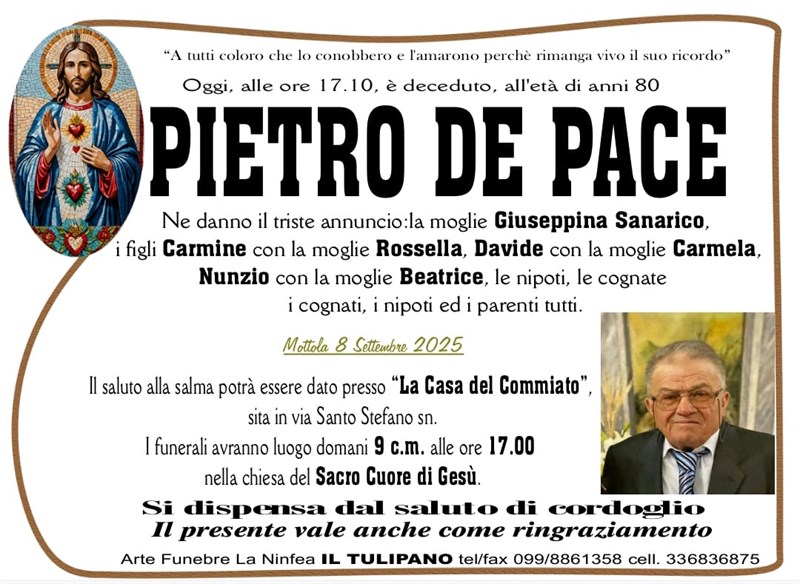 manifesto funebre