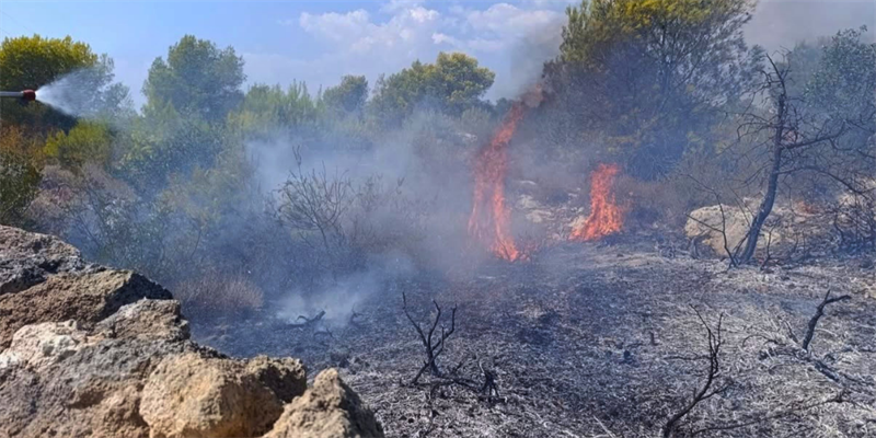 L'incendio
