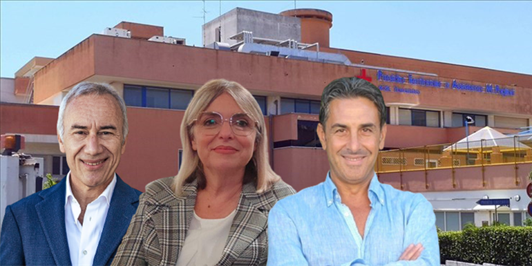 Da sinistra: Domenico Santoro, Teresa Errico e Tony Miola