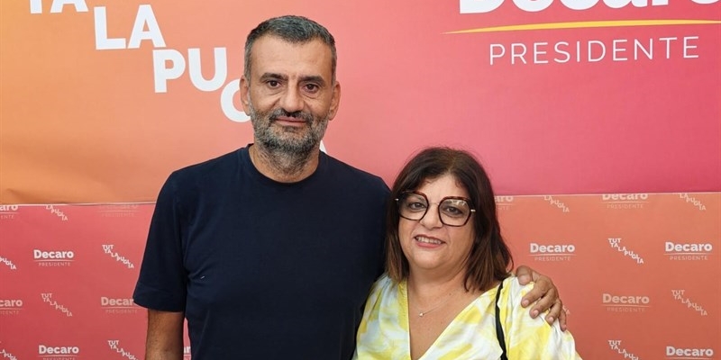 Antonio Decaro e Tonia Bove