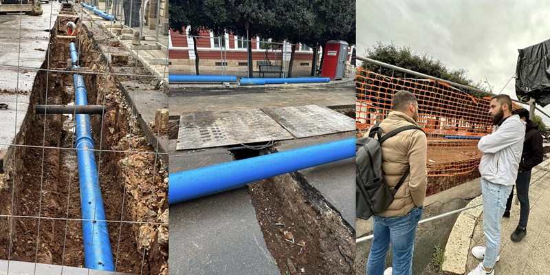 Riqualificazione di via Roma, Aqp a lavoro per le nuove condotte