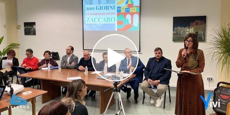 Zaccaro illustra risultati e priorità dei primi 100 giorni