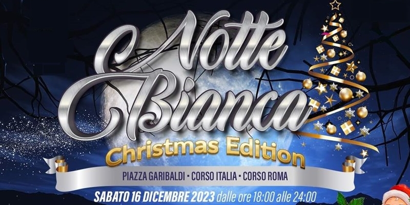 Tutto pronto per la “Notte Bianca Christmas Edition"