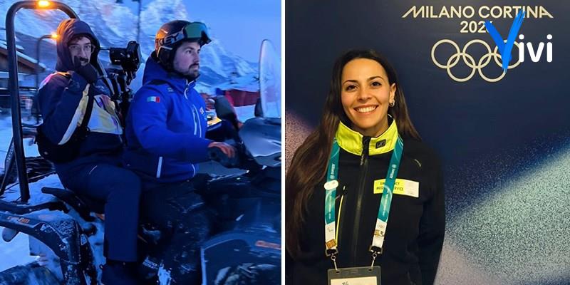 Daniele e Ilaria a Milano-Cortina: Castellaneta protagonista ai Giochi Olimpici Invernali